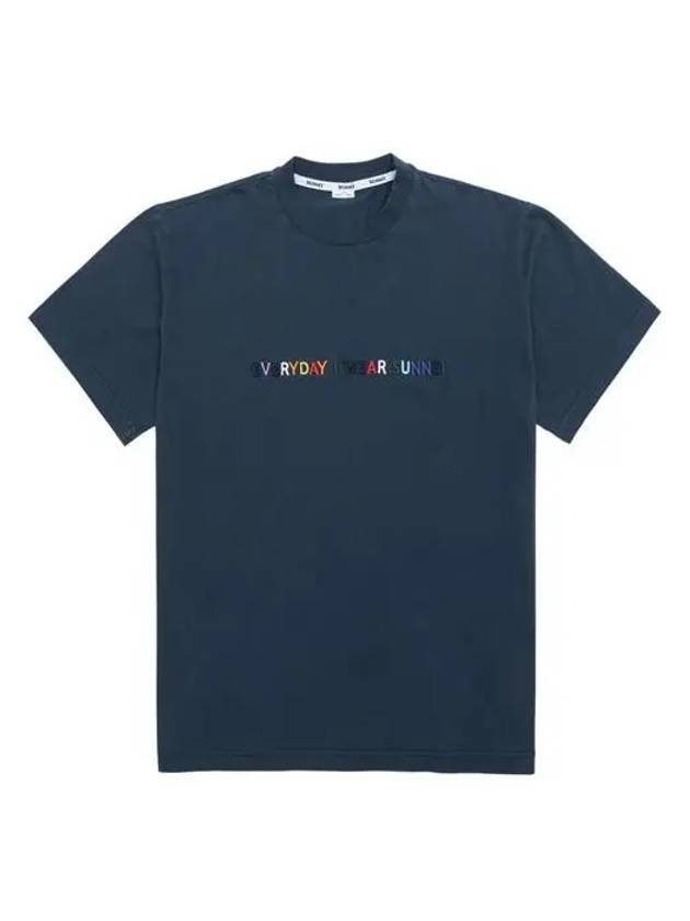 EIWS logo embroidery classic short sleeve tshirt SN2PXH01BP - SUNNEI - BALAAN 1