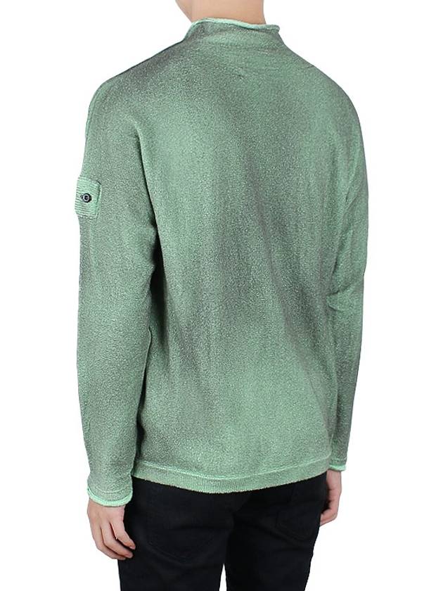 Shadow Project Mock Neck Knit Top Military - STONE ISLAND - BALAAN 5