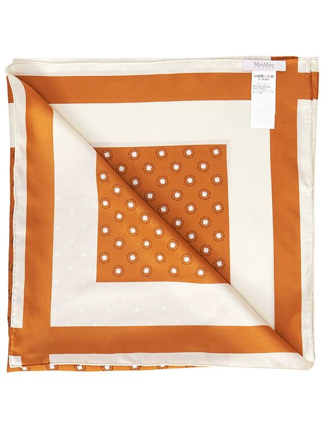 Orel Silk Scarf Orange - MAX MARA - BALAAN 5