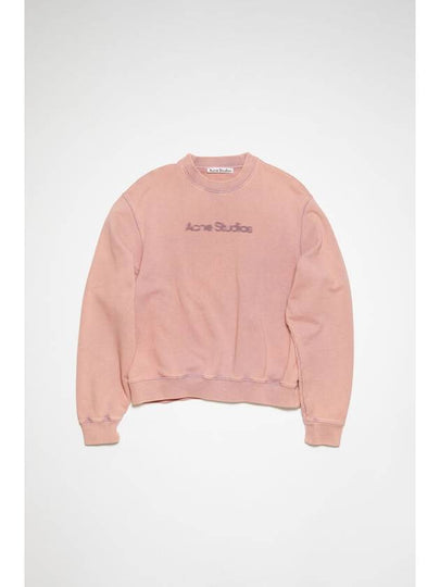 Blurred Logo Sweatshirt Faded Purple - ACNE STUDIOS - BALAAN 2