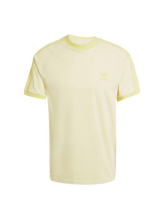 Adicolor Classic 3S Short Sleeve T-Shirt Yellow - ADIDAS - BALAAN 1