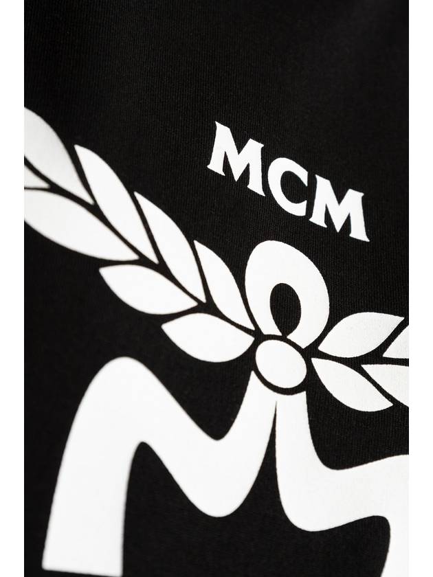 MCM Printed T-shirt, Women's, Black - MCM - BALAAN 5