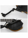 Mini Gate Dual Soft Calfskin Cross Bag Black - LOEWE - BALAAN 5