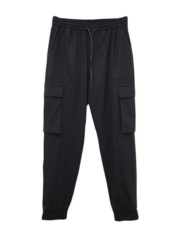 Wool Blended Track Pants Black - JUUN.J - BALAAN 1