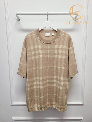 men s short sleeve t shirt - BURBERRY - BALAAN 1