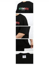 Italia Logo Short Sleeve T-Shirt Black - VETEMENTS - BALAAN 4