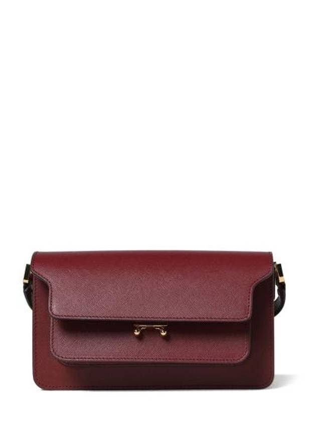 Trunk East West Shoulder Bag Wine - MARNI - BALAAN 2