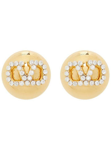 V Logo Signature Women s Earrings J0W64YCW MH5 - VALENTINO - BALAAN 1