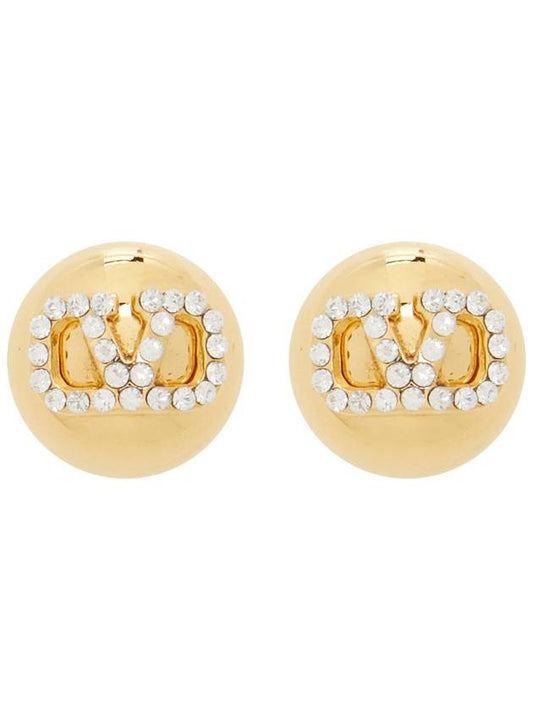 V Logo Signature Women s Earrings J0W64YCW MH5 - VALENTINO - BALAAN 1