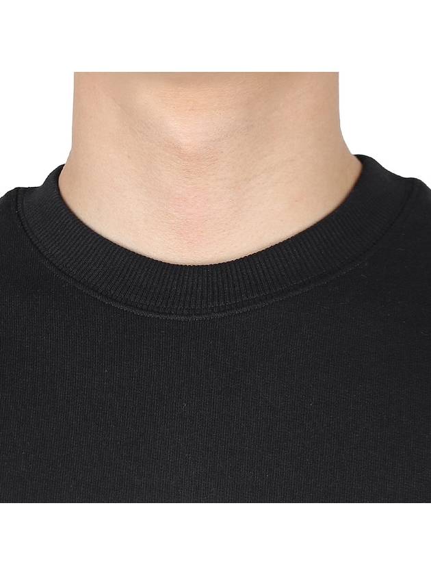 Box Logo Cotton Sweatshirt Black - MSGM - BALAAN 6