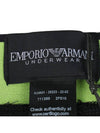 Men's Mega Logo Trunk Briefs Black - EMPORIO ARMANI - BALAAN 10