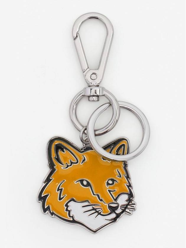 Bold Fox Head Metal Key Holder Orange - MAISON KITSUNE - BALAAN 2