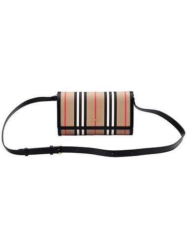 Burberry 8026004 Hannah Icon Stripe Crossbag - BURBERRY - BALAAN 1