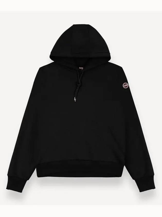 Le Logo Patch Hoodie Black - COLMAR - BALAAN 1