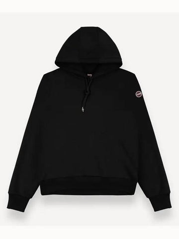 Le Logo Patch Hoodie Black - COLMAR - BALAAN 1