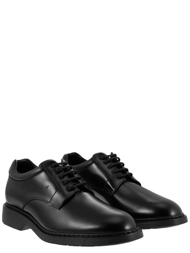 lace-up derby black - HOGAN - BALAAN 5