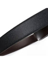 Men s Stiff 35mm Leather Belt Black Brown - BALLY - BALAAN 7