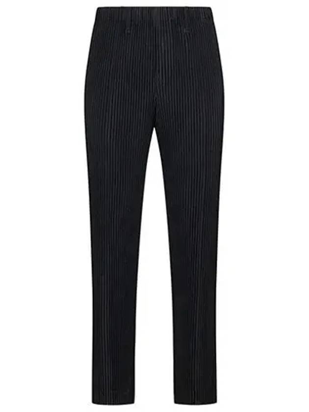 Tailored Pleated 1 Straight Pants Black - ISSEY MIYAKE - BALAAN 2