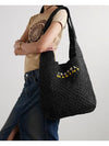 Praia Raffia Medium Tote Bag Shoulder Bag Black - ISABEL MARANT - BALAAN 7