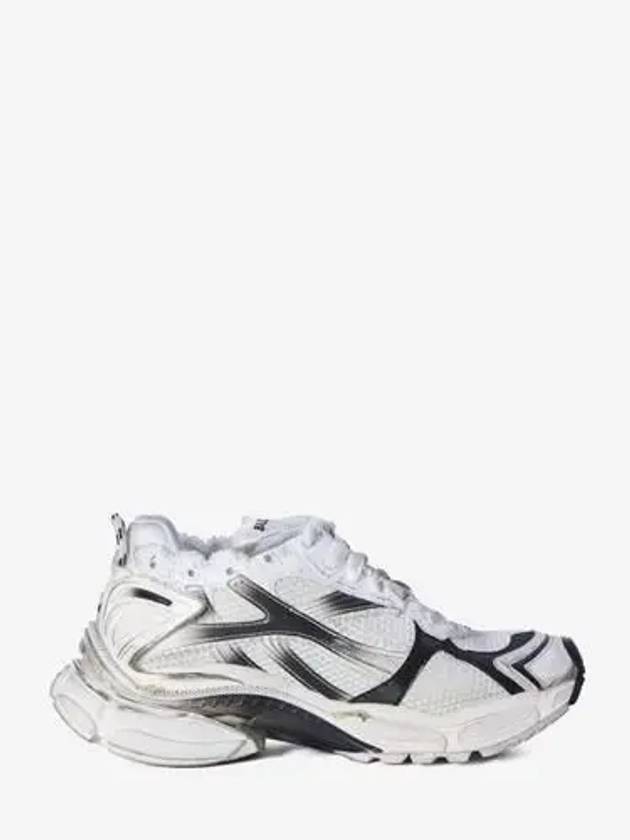 Runner Gradient Low Top Sneakers White Black - BALENCIAGA - BALAAN 2