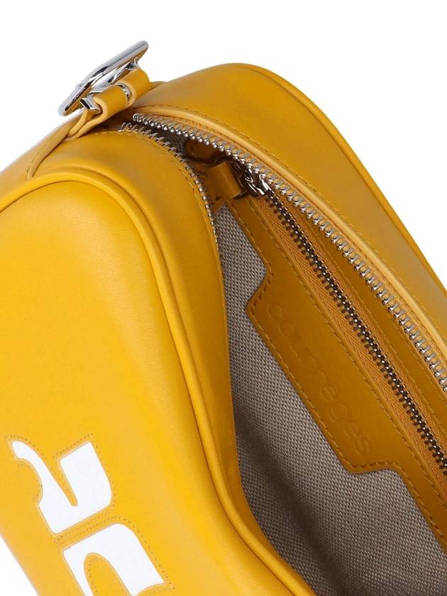 Reedition Camera Leather Cross Bag Yellow - COURREGES - BALAAN 5