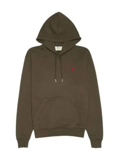 De Coeur Hoodie Dark Coffee - AMI - BALAAN 2