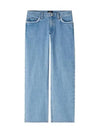 Relaxed Raw Edge F Jeans Pale Blue - A.P.C. - BALAAN 2