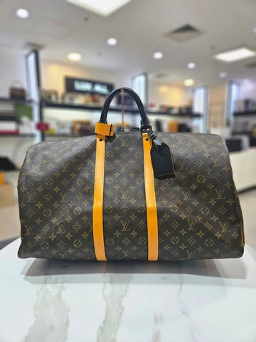 Monogram Keepall 55 Bandouli re Travel Bag Boston M46702 - LOUIS VUITTON - BALAAN 1