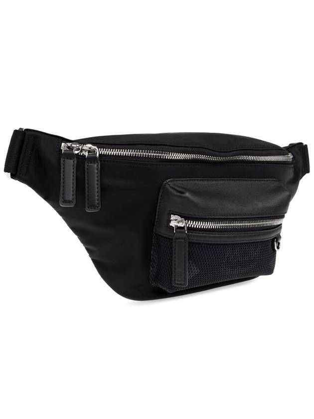 MCM Belt Bag, Men's, Black - MCM - BALAAN 4