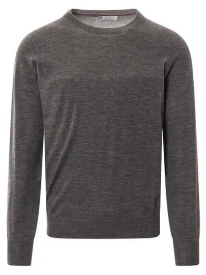 Cashmere Silk Knit Top Grey - BRUNELLO CUCINELLI - BALAAN 2