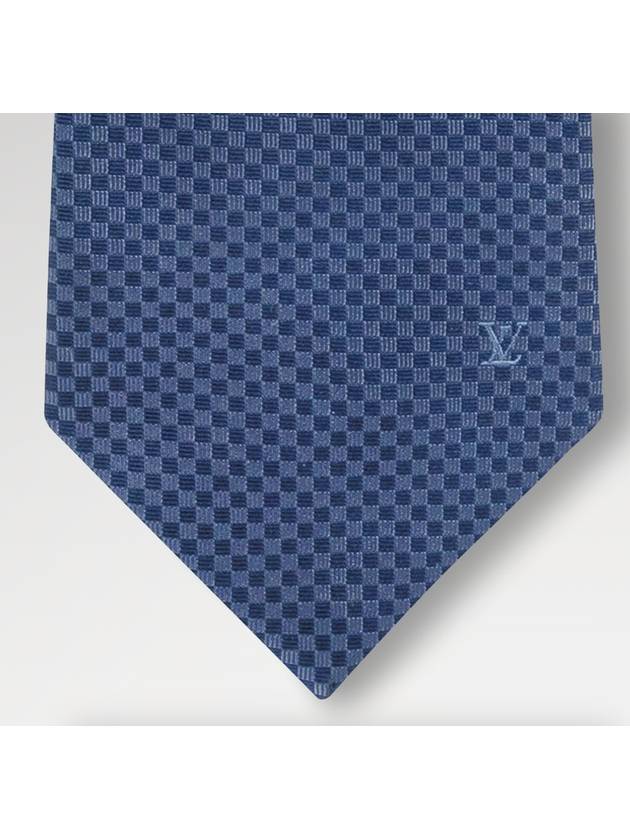 Micro Damier Tie Marine - LOUIS VUITTON - BALAAN 2