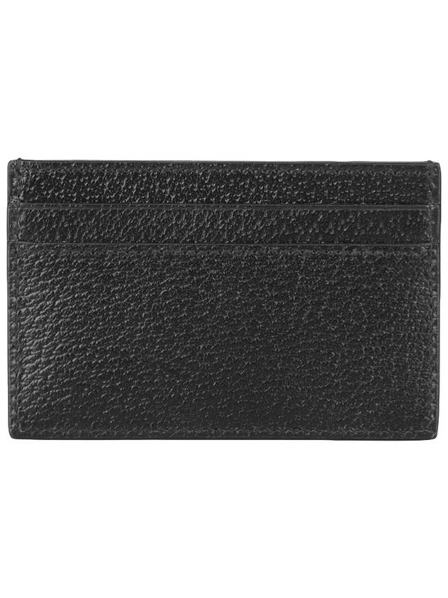 Gold Hardware GG Marmont Card Wallet Black - GUCCI - BALAAN 4