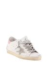 Superstar White Pink Heel Tab Sneakers - GOLDEN GOOSE - BALAAN 2