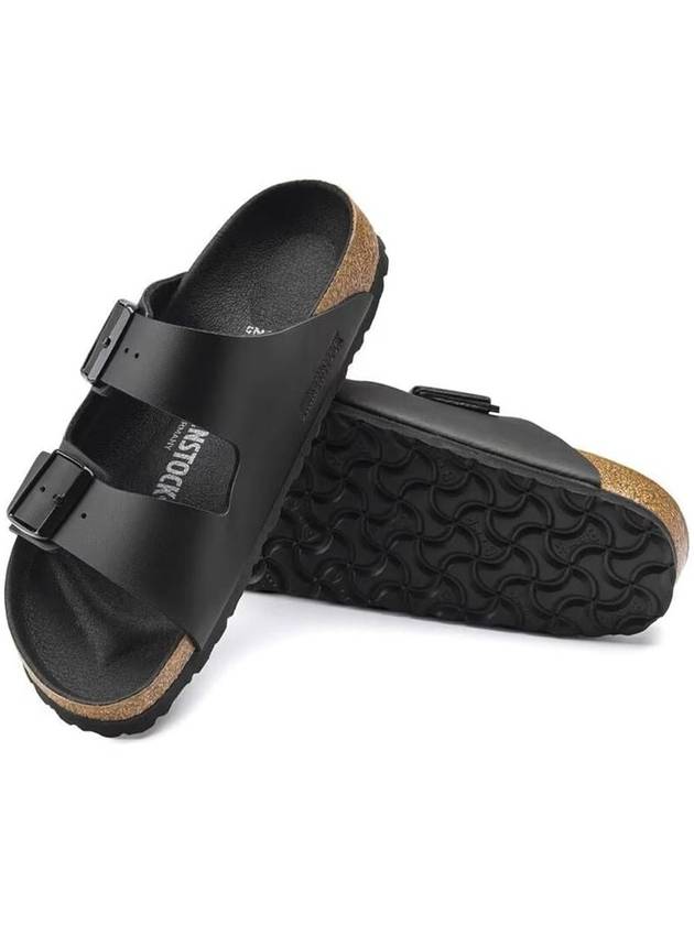 Arizona Double Buckle Slippers Black - BIRKENSTOCK - BALAAN 3