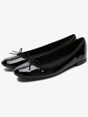 Cendrillon Sole Rubber Ballerina Black - REPETTO - BALAAN 3