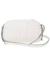 GG Marmont Matelasse Small Shoulder Bag White - GUCCI - BALAAN 4