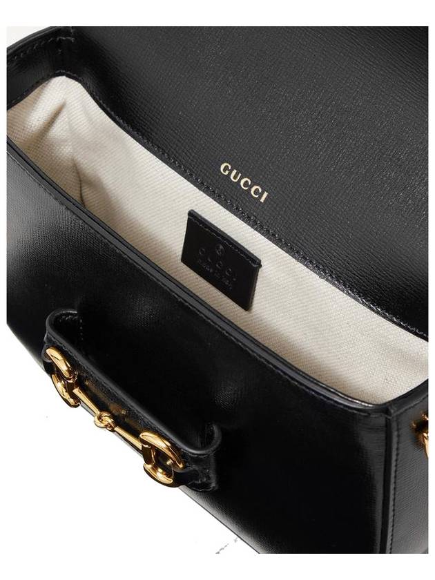 Horsebit 1955 Mini Bag Black - GUCCI - BALAAN 7