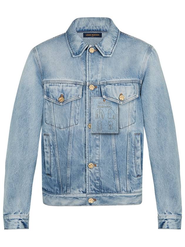 DNA Denim Jacket Blue - LOUIS VUITTON - BALAAN 2