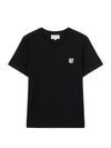 Fox Head Patch Regular Short Sleeve T-Shirt Black - MAISON KITSUNE - BALAAN 2