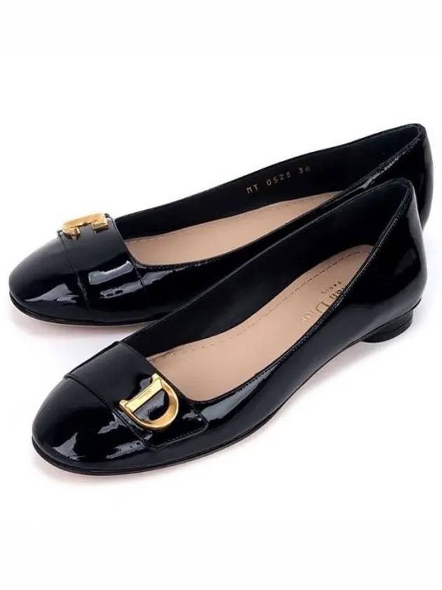 C'est Patent Leather Ballet Flat Black - DIOR - BALAAN 2