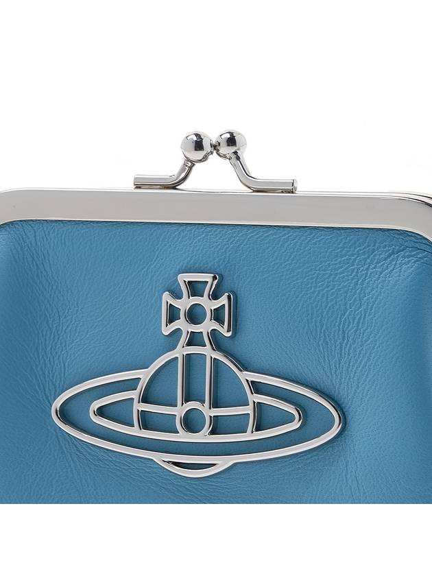 Nappa Thin Line Prime Perth Coin Wallet Blue - VIVIENNE WESTWOOD - BALAAN 8