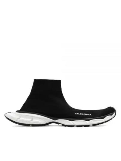 3XL Sock Recycled Knit Low Top Sneakers Black - BALENCIAGA - BALAAN 2