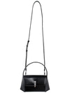 Geometric Small Shoulder Bag Black - SALVATORE FERRAGAMO - BALAAN 4