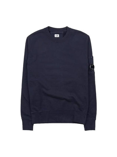 Lens Wappen Cotton Sweatshirt Navy - CP COMPANY - BALAAN 1