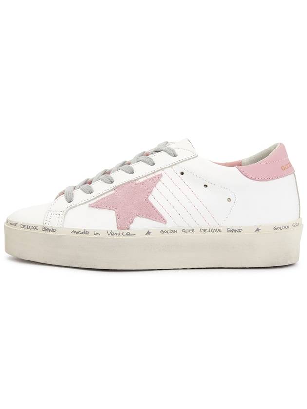 Women's Hi Star Leather Low Top Sneakers White - GOLDEN GOOSE - BALAAN 5