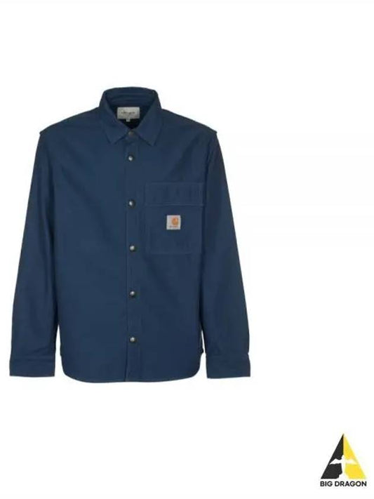 Hayworth Shirt Jacket Navy - CARHARTT WIP - BALAAN 2