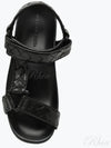 Trip Intrecciato Leather Sandals Black - BOTTEGA VENETA - BALAAN 2