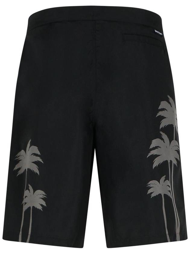 Palm Angels 'Palms' Black Polyester Swimsuit - PALM ANGELS - BALAAN 3