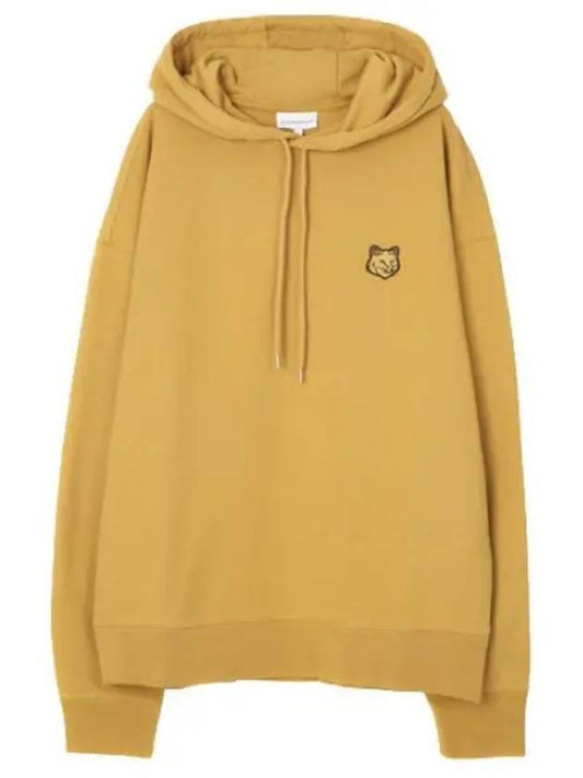 Foxhead patch oversized hoodie men - MAISON KITSUNE - BALAAN 1