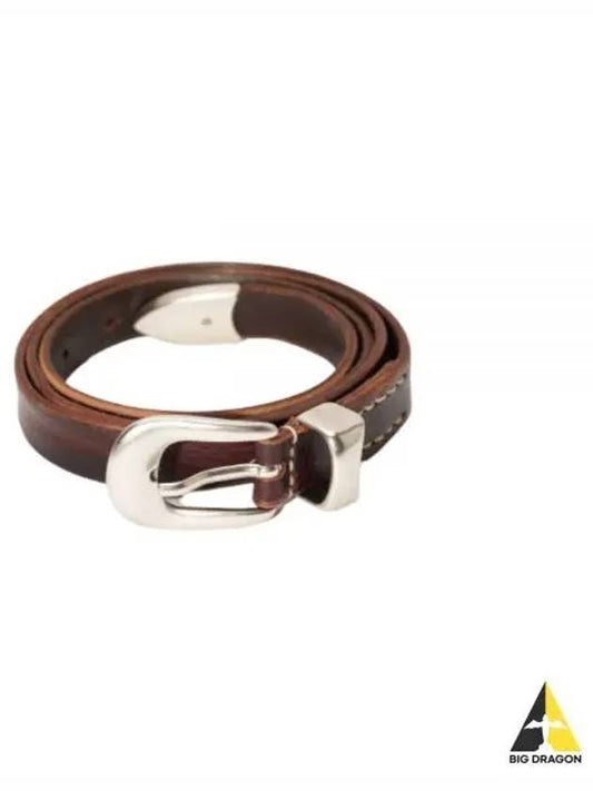 Leather 2CM Belt Brown - OUR LEGACY - BALAAN 2